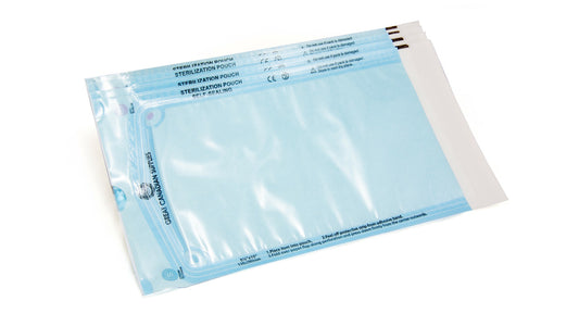 STERILIZATION POUCH 2.75" X 9" CLASS 4 SELF-SEALING MULTI-PARAMETER INDICATOR BOX/200 EACH